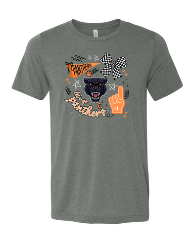 Bella Toddler, Youth & Adult Tee - Deep Heather