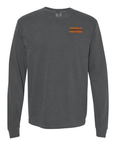Comfort Colors Adult Long Sleeve Tee - Pepper
