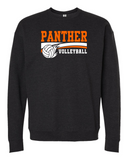 2026 HS Volleyball Tultex Crewneck - Heather Graphite (Copy)