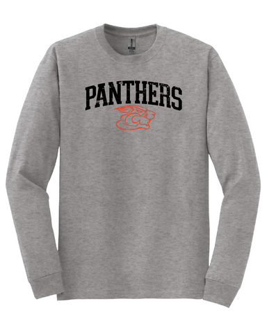 Gildan Adult Long Sleeve Tee - Sport Grey