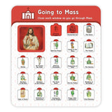 Going to Mass - Window Card
