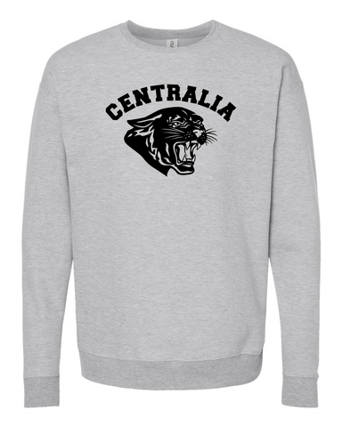 Tultex Crewneck - Heather Grey