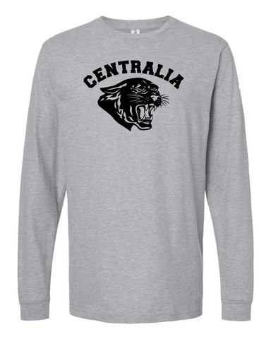 Tultex Long Sleeve Tee - Heather Grey